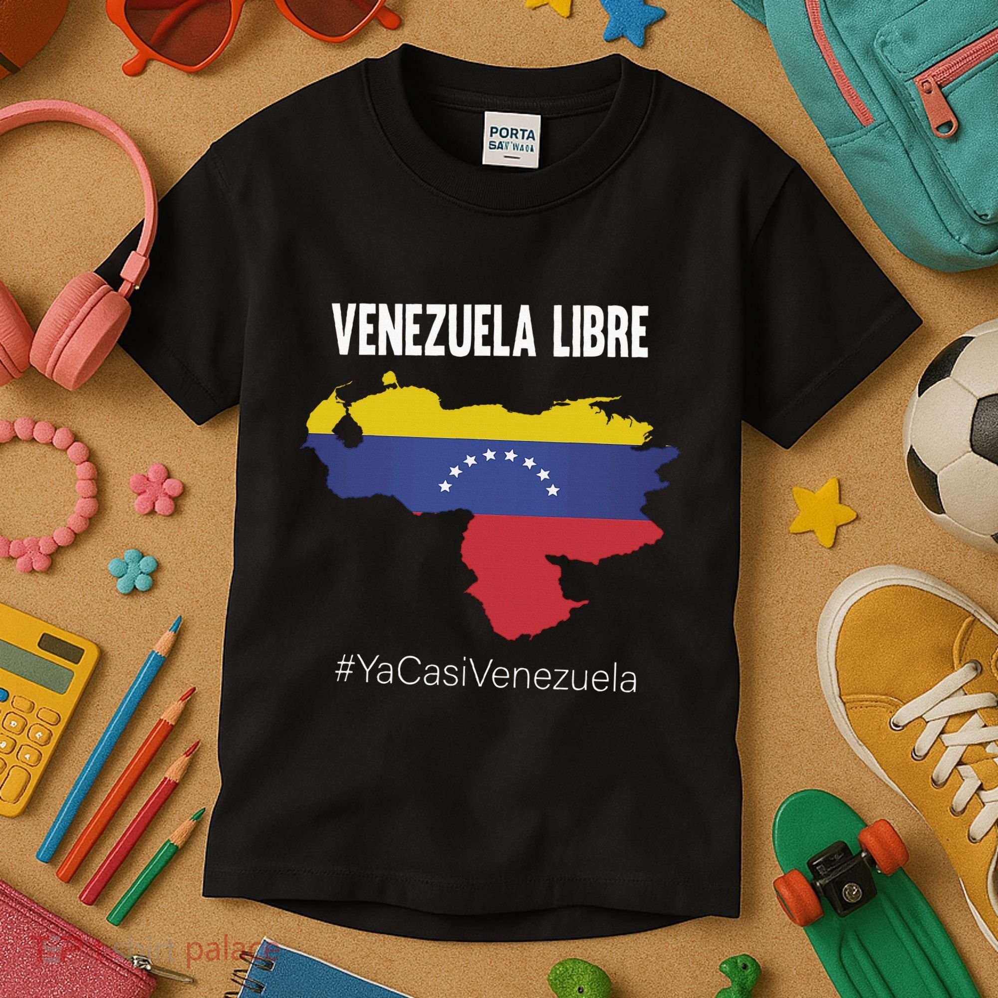 Venezuela Libre Ya Casi Venezuela Kids T-Shirt