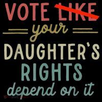 Vote Like Your DaughterS Rights Depend On It Bucket Hat thumb 4