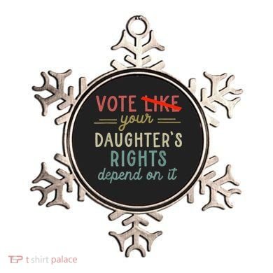 Vote Like Your DaughterS Rights Depend On It Ornament