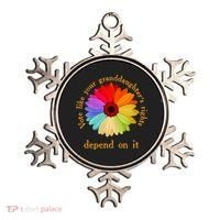 Vote Like Your GranddaughterS Rights Depend On It Funny Ornament thumb 0