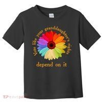 Vote Like Your GranddaughterS Rights Depend On It Funny Toddler T-Shirt thumb 0