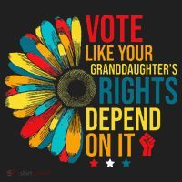 Vote Like Your Daughters Granddaughters Rights Depend On It Beanie thumb 2