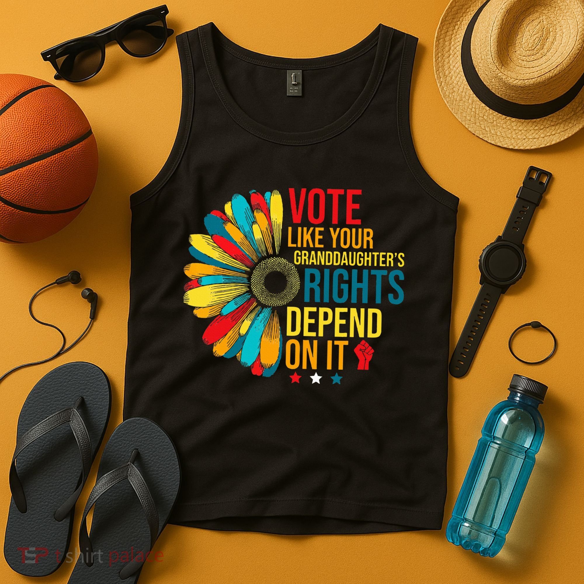Vote Like Your Daughters Granddaughters Rights Depend On It Tank Top