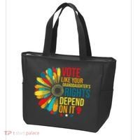 Vote Like Your Daughters Granddaughters Rights Depend On It Tote Bag thumb 3