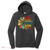 Vote Like Your Daughters Granddaughters Rights Depend On It Women's Hoodie thumb 0