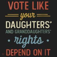 Vote Like Your Daughter’S And GranddaughterS Rights Depend On It Beanie thumb 2
