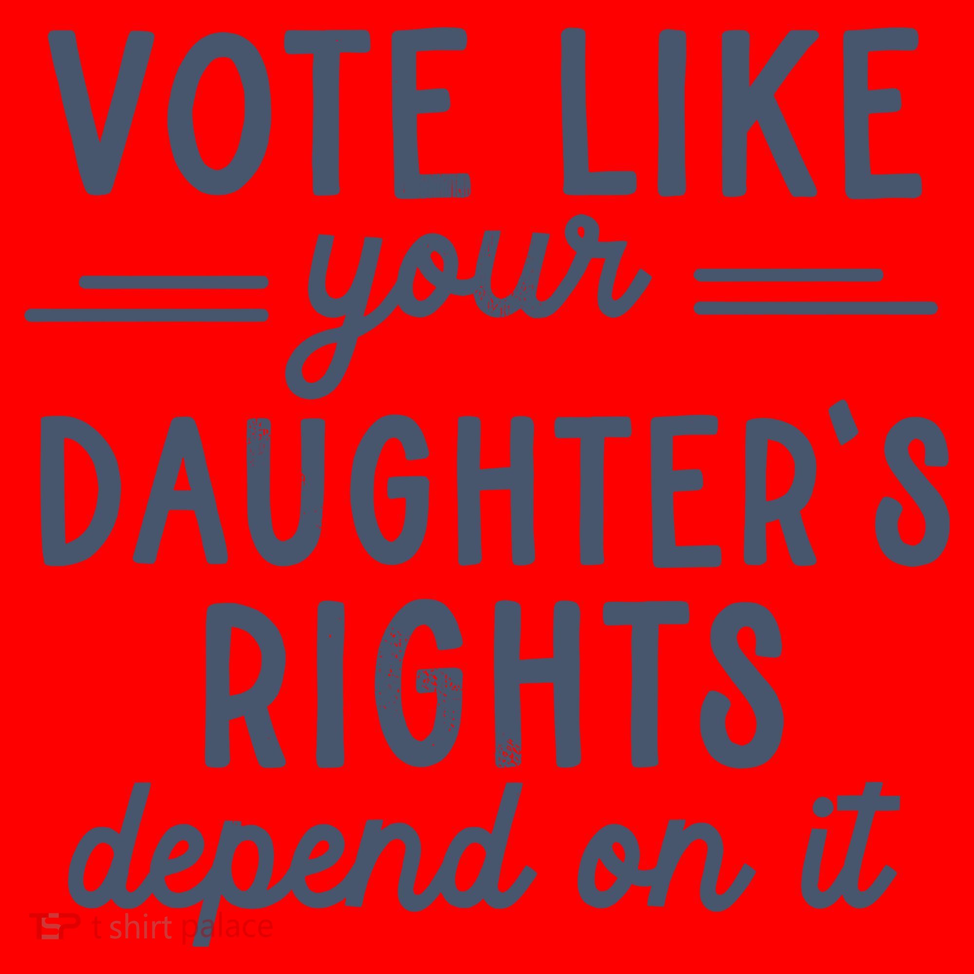 Vote Like Your DaughterS Rights Depend On It Feminist Santa Hat
