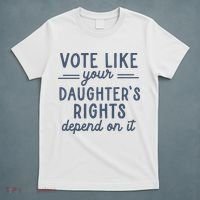 Vote Like Your DaughterS Rights Depend On It Feminist T-Shirt thumb 5