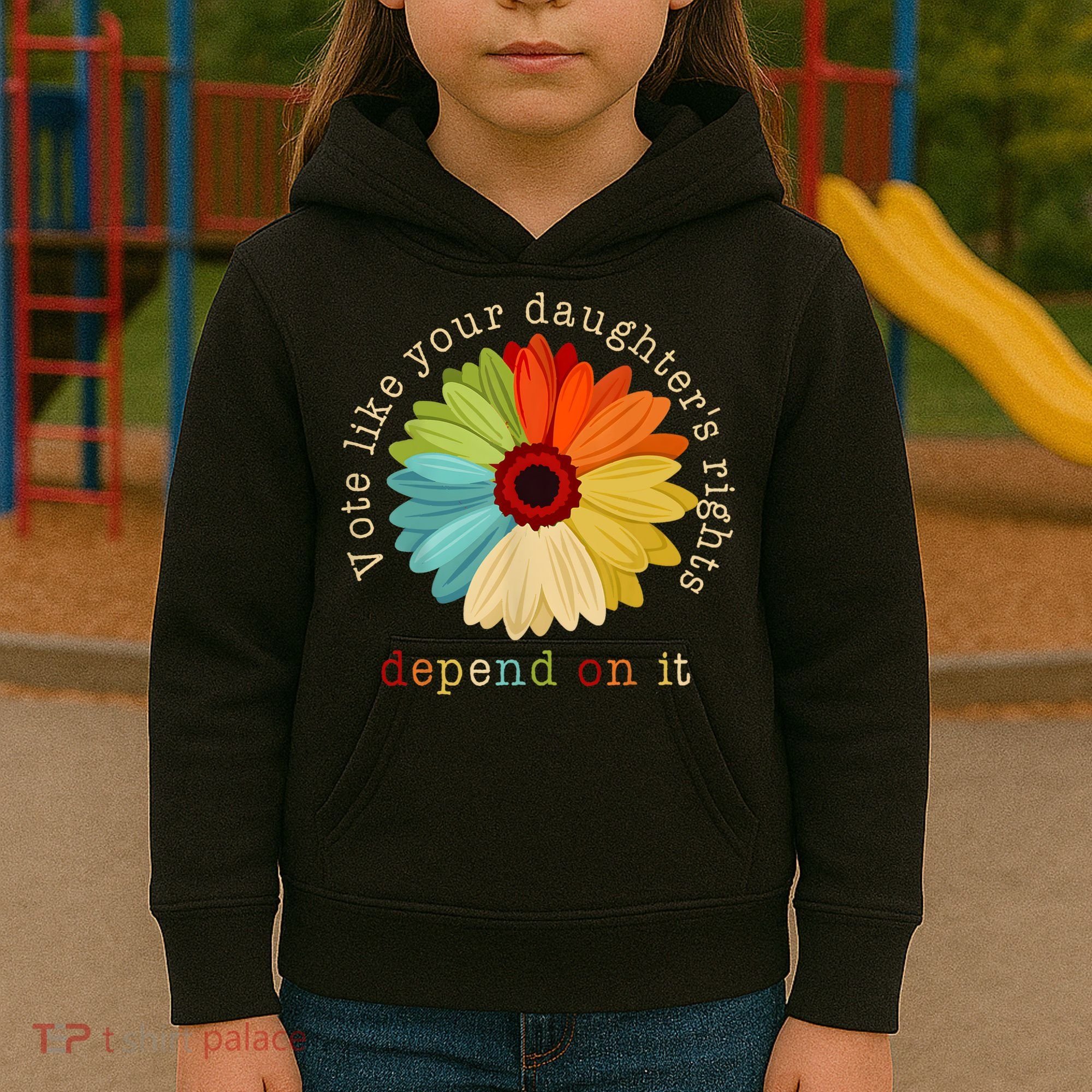 Vote Like Your DaughterS Rights Depend On It Kids Hoodie