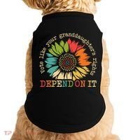 Vote Like Your Granddaughters Rights Depend On It Doggie Tank thumb 0