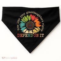 Vote Like Your Granddaughters Rights Depend On It USA-Made Doggie Bandana thumb 0