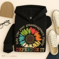 Vote Like Your Granddaughters Rights Depend On It Hoodie thumb 4
