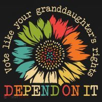 Vote Like Your Granddaughters Rights Depend On It Mousepad thumb 1
