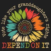 Vote Like Your Granddaughters Rights Depend On It Hat thumb 2