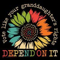 Vote Like Your Granddaughters Rights Depend On It Toddler T-Shirt thumb 4