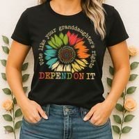 Vote Like Your Granddaughters Rights Depend On It Women's T-Shirt thumb 2