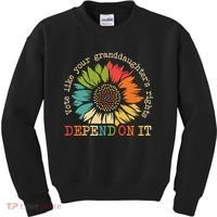 Vote Like Your Granddaughters Rights Depend On It Kids Sweatshirt thumb 0