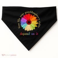 Vote Like Your Granddaughters Rights Depend On It USA-Made Doggie Bandana thumb 0