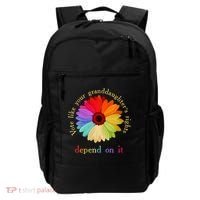 Vote Like Your Granddaughters Rights Depend On It Backpack thumb 0