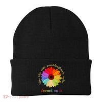 Vote Like Your Granddaughters Rights Depend On It Beanie thumb 0