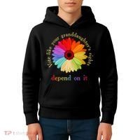 Vote Like Your Granddaughters Rights Depend On It Kids Hoodie thumb 4