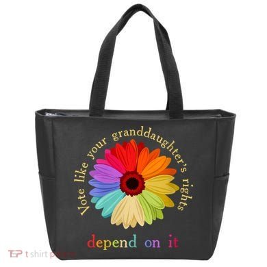 Vote Like Your Granddaughters Rights Depend On It Tote Bag