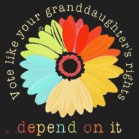 Vote Like Your GranddaughterS Rights Depend On It Feminist Golf Towel thumb 3