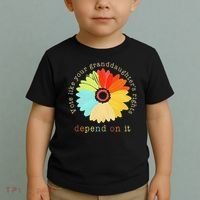 Vote Like Your GranddaughterS Rights Depend On It Feminist Toddler T-Shirt thumb 2