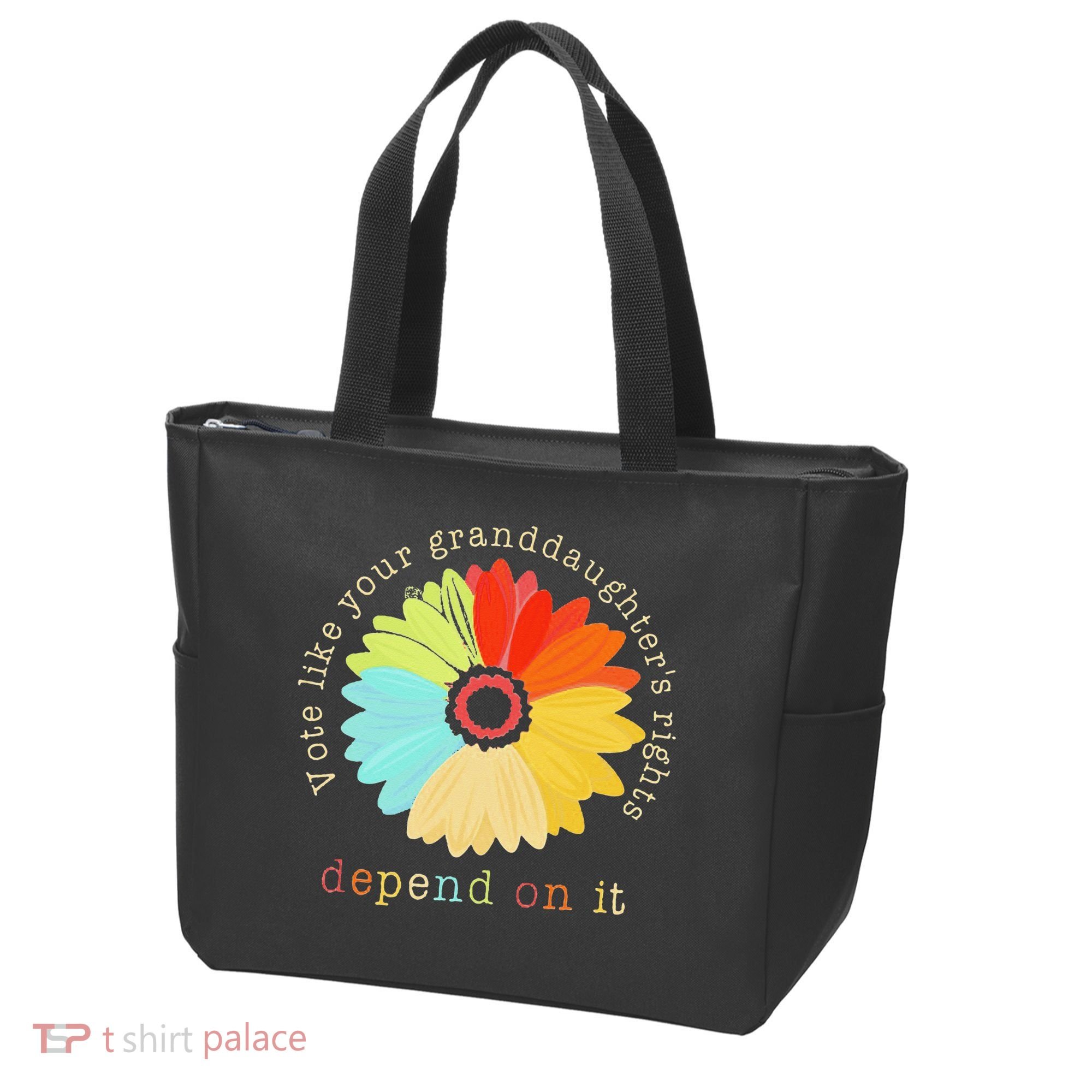 Vote Like Your GranddaughterS Rights Depend On It Feminist Tote Bag