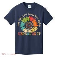 Vote Like Your Daughters Rights Depend On It Kids T-Shirt thumb 0