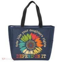 Vote Like Your Daughters Rights Depend On It Tote Bag thumb 0