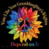 Vote Like Your GranddaughterS Rights Depend On It Women's Hoodie thumb 2