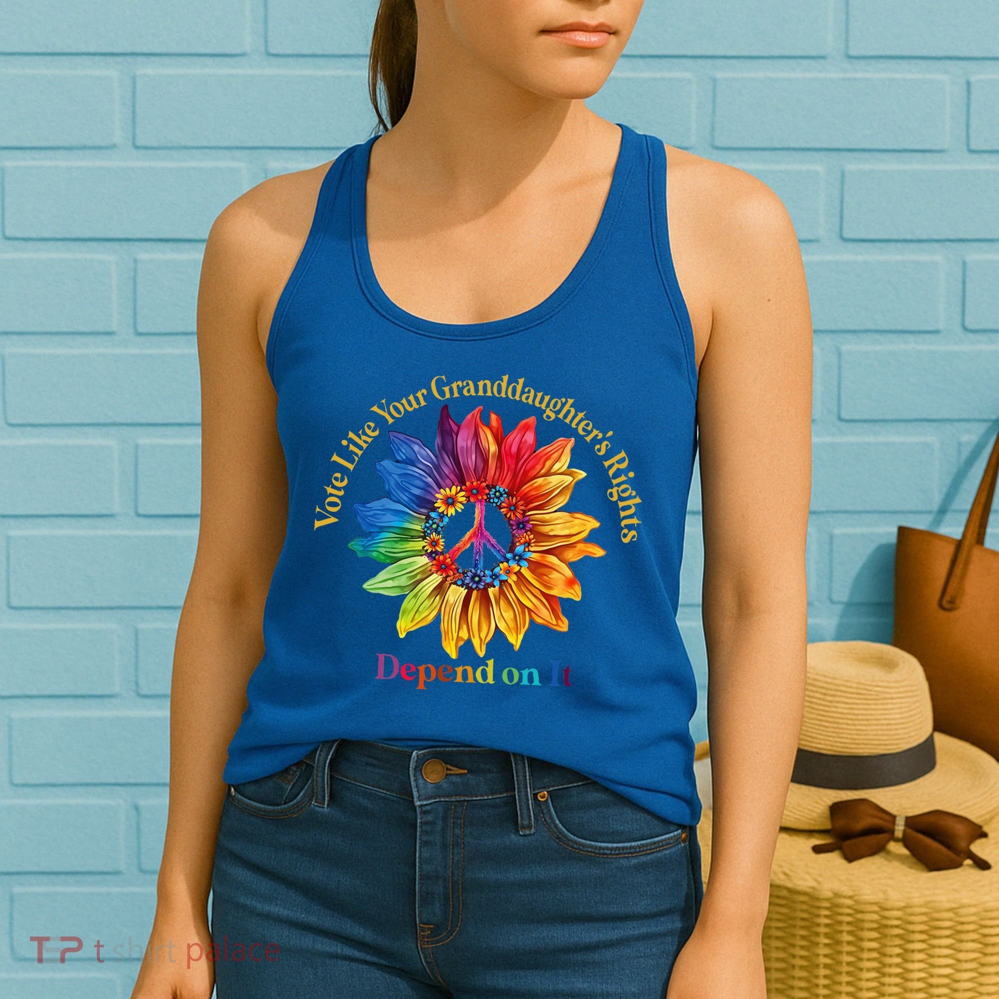 Vote Like Your GranddaughterS Rights Depend On It Women's Tank Top