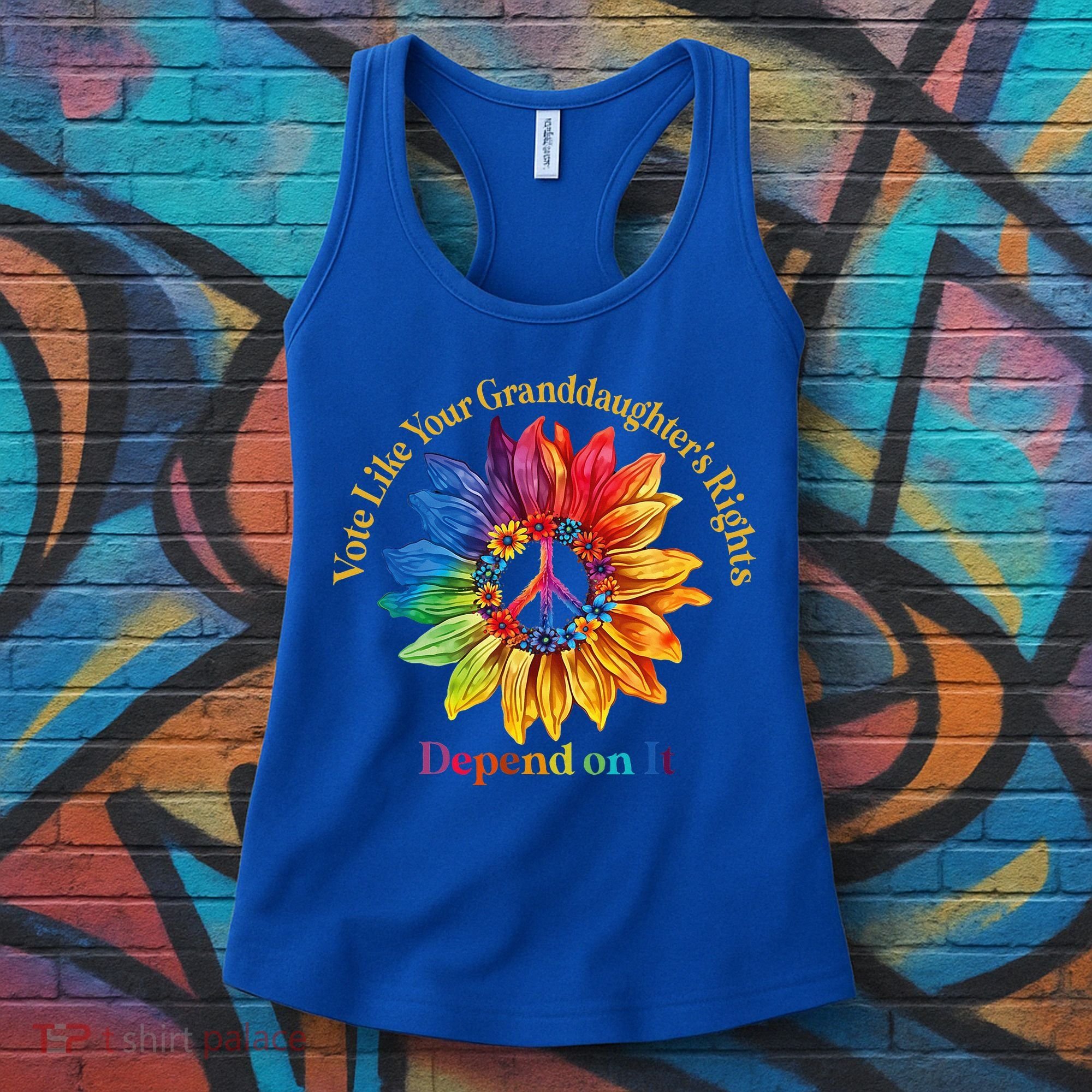 Vote Like Your GranddaughterS Rights Depend On It Women's Tank Top