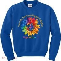 Vote Like Your GranddaughterS Rights Depend On It Kids Sweatshirt thumb 0