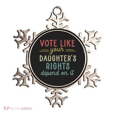 Vote Like Your Daughter’S Rights Depend On It Ornament