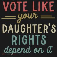 Vote Like Your Daughter’S Rights Depend On It Ornament thumb 1