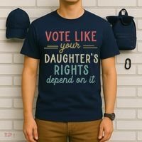 Vote Like Your Daughter’S Rights Depend On It T-Shirt thumb 6
