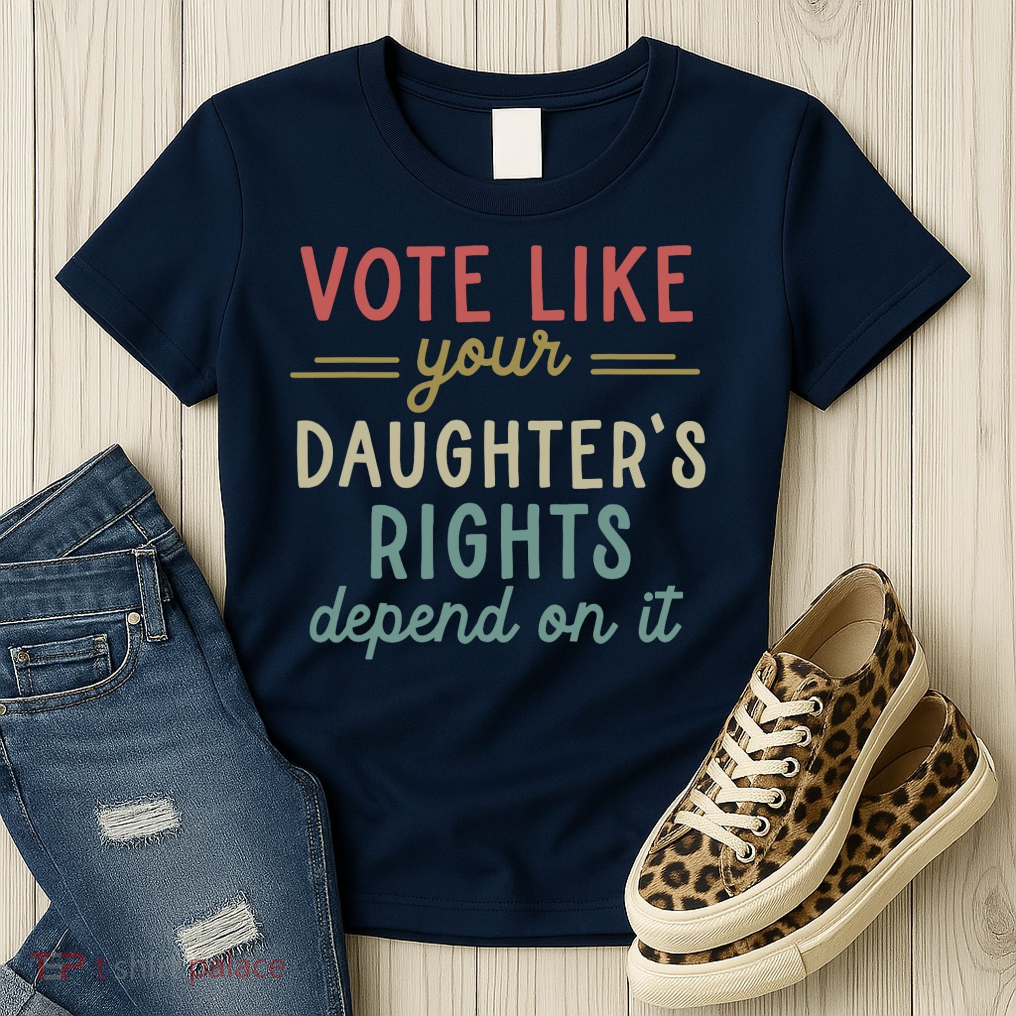 Vote Like Your Daughter’S Rights Depend On It Women's T-Shirt