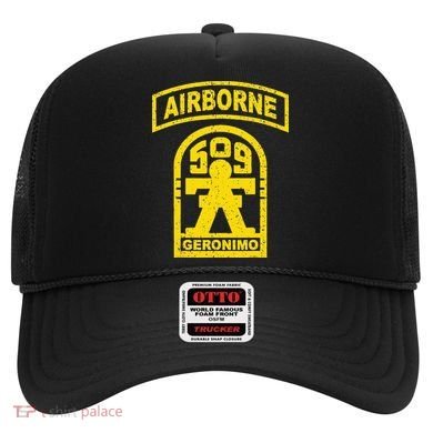 Vintage Mod 1 Geronimo 509th Airborne Parachute Infantry Hat