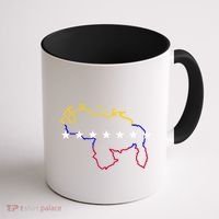 Venezuela Map 7 Stars Flag Gift Coffee Mug thumb 1