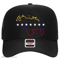 Venezuela Map 7 Stars Flag Gift Hat thumb 0