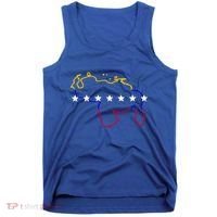 Venezuela Map 7 Stars Flag Gift Tank Top thumb 0