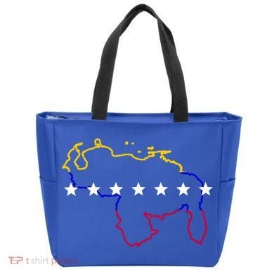 Venezuela Map 7 Stars Flag Gift Tote Bag