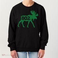 Vermont Moose 802 Vermont Green Mountain State Women's Sweatshirt thumb 0