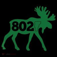 Vermont Moose 802 Vermont Green Mountain State Coaster thumb 2