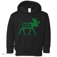 Vermont Moose 802 Vermont Green Mountain State Toddler Hoodie thumb 0