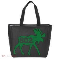 Vermont Moose 802 Vermont Green Mountain State Tote Bag thumb 0