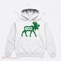 Vermont Moose 802 Vermont Green Mountain State Hoodie thumb 0