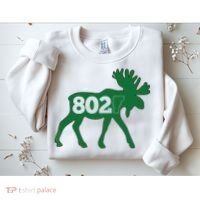 Vermont Moose 802 Vermont Green Mountain State Sweatshirt thumb 2